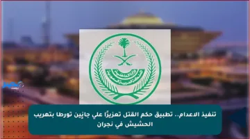 تنفيذ الإعدام.. تطبيق حكم القتل تعزيرًا على جانٍين تورطا بتهريب الحشيش في نجران